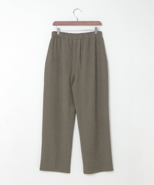 sleeping.com（スリーピングドットコム）の「オリジナルの香り付き素材 メンズ・ランダムストライプジャガードカットソーロングパンツ（ルームウェア/パジャマ・メンズ・ブルー/オリーブ・ﾌﾘ-）」の4枚目の写真