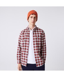 LACOSTE | ボタンダウンチェックネルシャツ(シャツ/ブラウス)