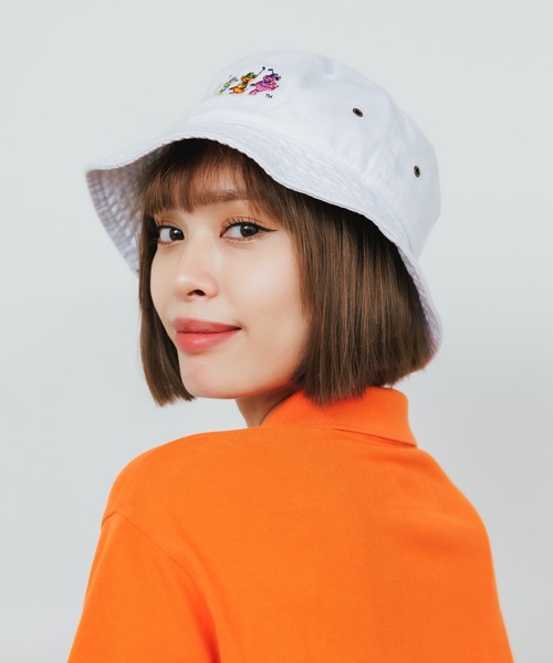 HORN GARMENT（ホーンガーメント）の「HORN GARMENT/ホーンガーメント Swing Bears Hat バケットハット（ハット・メンズ・ホワイト/ブラック/ベージュ・ML/SM）」の17枚目の写真