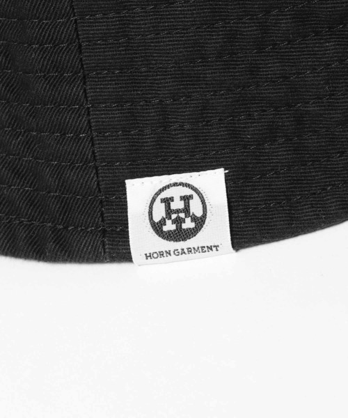 HORN GARMENT（ホーンガーメント）の「HORN GARMENT/ホーンガーメント Swing Bears Hat バケットハット（ハット・メンズ・ホワイト/ブラック/ベージュ・ML/SM）」の7枚目の写真