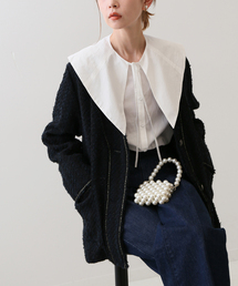 SLOBE IENA | デタッチャブルカラーブラウス(シャツ/ブラウス)