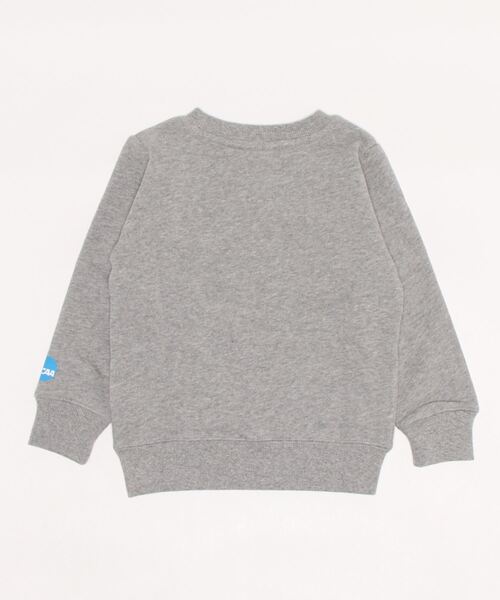 NCAA（エヌシーエーエー）の「【NCAA】ロゴトレーナー（100～140cm）（スウェット・キッズ・ホワイト/杢グレー・100/110/120/130/140）」の9枚目の写真