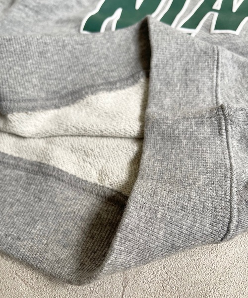 NCAA（エヌシーエーエー）の「【NCAA】ロゴトレーナー（100～140cm）（スウェット・キッズ・ホワイト/杢グレー・100/110/120/130/140）」の5枚目の写真