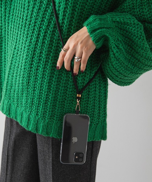 rectangle（レクタングル）の「スマホショルダー ストラップ（その他小物・レディース・パープル系/ブラック/ネイビー系/グレー系/レッド系・FREE）」の15枚目の写真