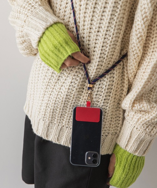 rectangle（レクタングル）の「スマホショルダー ストラップ（その他小物・レディース・パープル系/ブラック/ネイビー系/グレー系/レッド系・FREE）」の20枚目の写真