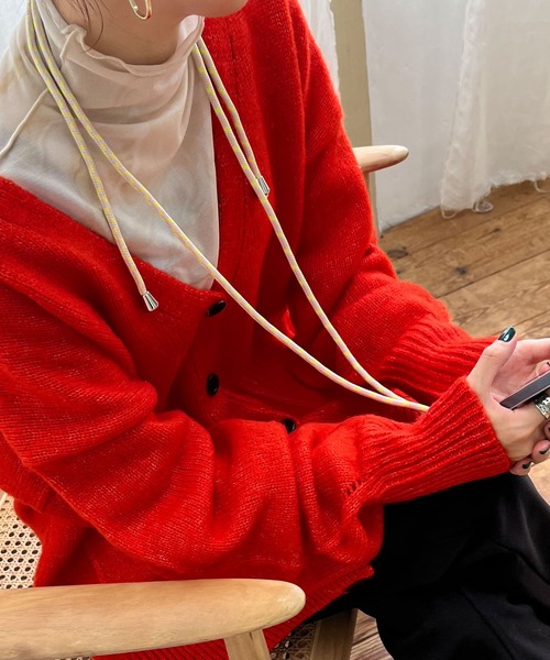 rectangle（レクタングル）の「スマホショルダー ストラップ（その他小物・レディース・パープル系/ブラック/ネイビー系/グレー系/レッド系・FREE）」の7枚目の写真