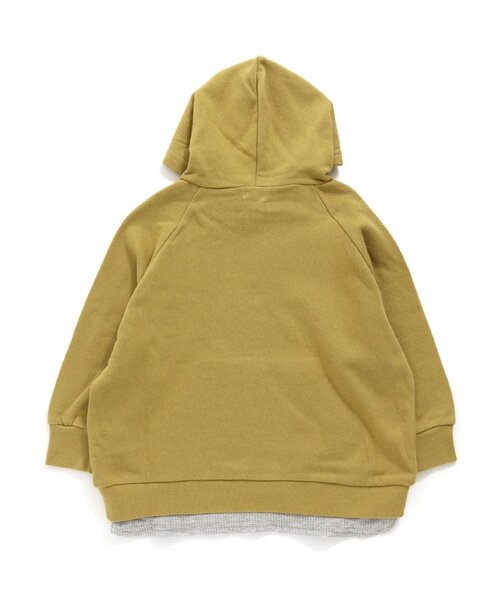 F.O.KIDS(エフオーキッズ)の「レイヤード風フーディー(パーカー・キッズ・レッド/チャコール/グリーン/ブルー/レインボー/ゴールド・100/120/80/90/140/95/110/130)」の16枚目の写真