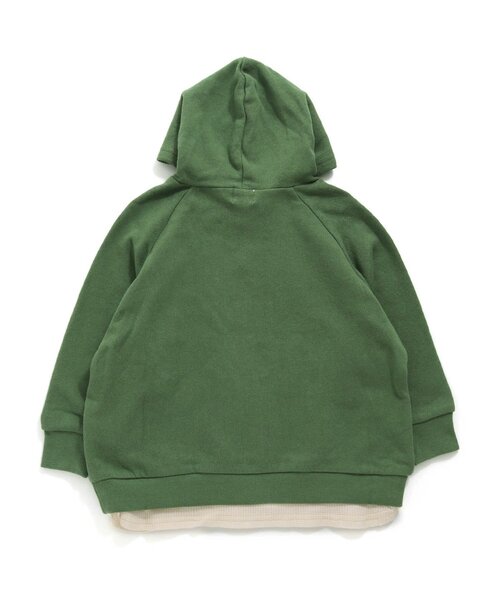 F.O.KIDS(エフオーキッズ)の「レイヤード風フーディー(パーカー・キッズ・レッド/チャコール/グリーン/ブルー/レインボー/ゴールド・100/120/80/90/140/95/110/130)」の17枚目の写真