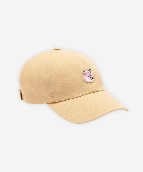 Maison Kitsune（メゾンキツネ）の「MONOCHROME FOX HEAD PATCH 6P CAP（キャップ・メンズ・ベージュ・U）」の3枚目の写真