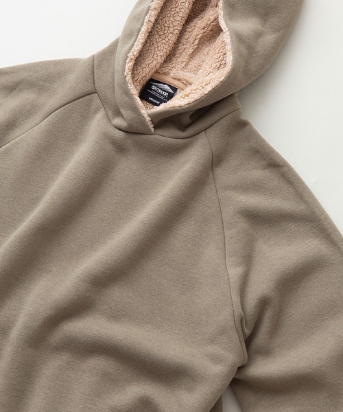 OUTDOOR PRODUCTS APPAREL(アウトドアプロダクツアパレル)の「身頃ボア ワンピース(ワンピース・レディース・スミクロ/ライトグリーン/ネイビー/ベージュ・MEDIUM/LARGE)」の7枚目の写真