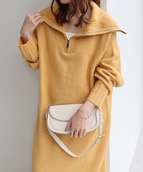 未使用 VERMEIL par iena セーラーカラージャージワンピコート セーラーカラーコート レディース アウター セーラー襟 ロング