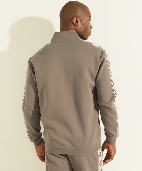 Guess（ゲス）の「Eco Mickey Zip-Up Jacket（ジャージ・メンズ・ブラック/ブラウン・SMALL/MEDIUM/LARGE/X-LARGE）」の8枚目の写真