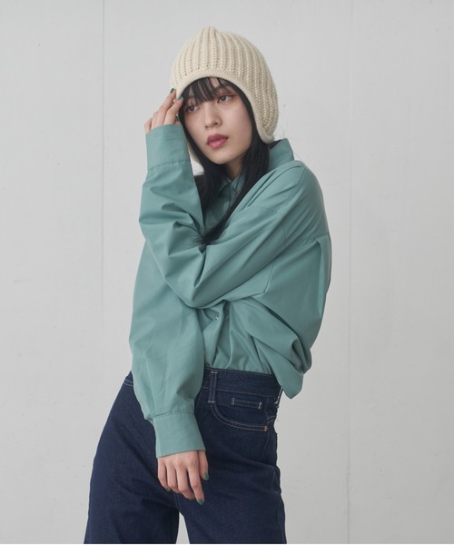 FEKETE（フェケテ）の「OVERSIZED SNAPS SHIRT / オーバーフィットスナップシャツ（シャツ/ブラウス・メンズ・ミント/ピンク/ブラック・MEDIUM/LARGE）」の17枚目の写真