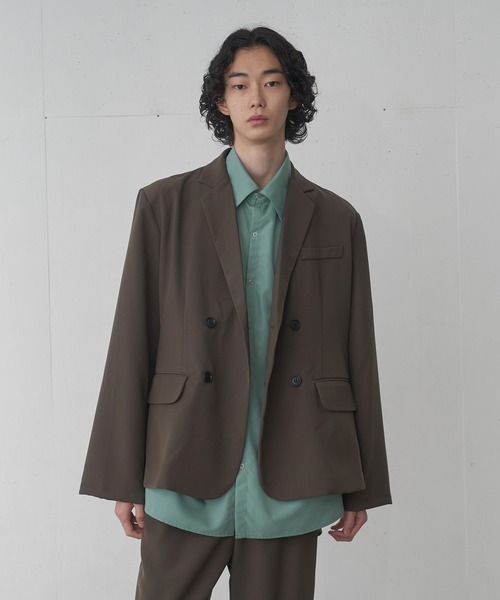 FEKETE（フェケテ）の「OVERSIZED SNAPS SHIRT / オーバーフィットスナップシャツ（シャツ/ブラウス・メンズ・ミント/ピンク/ブラック・MEDIUM/LARGE）」の5枚目の写真