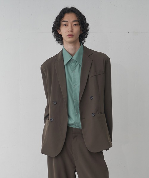 FEKETE（フェケテ）の「OVERSIZED SNAPS SHIRT / オーバーフィットスナップシャツ（シャツ/ブラウス・メンズ・ミント/ピンク/ブラック・MEDIUM/LARGE）」の7枚目の写真