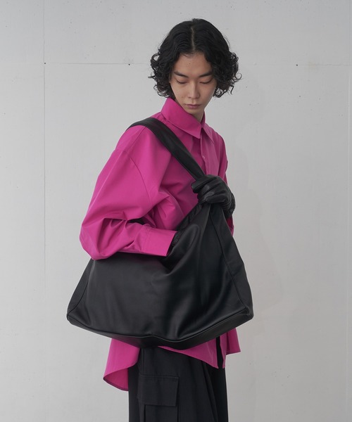 FEKETE（フェケテ）の「OVERSIZED SNAPS SHIRT / オーバーフィットスナップシャツ（シャツ/ブラウス・メンズ・ミント/ピンク/ブラック・MEDIUM/LARGE）」の21枚目の写真