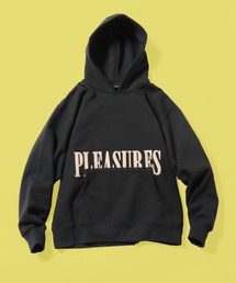 PLEASURES（プレジャー）の「PLEASURES/プレジャーズ LATEX HOODIE フーディー ブランドロゴ（パーカー・メンズ）」