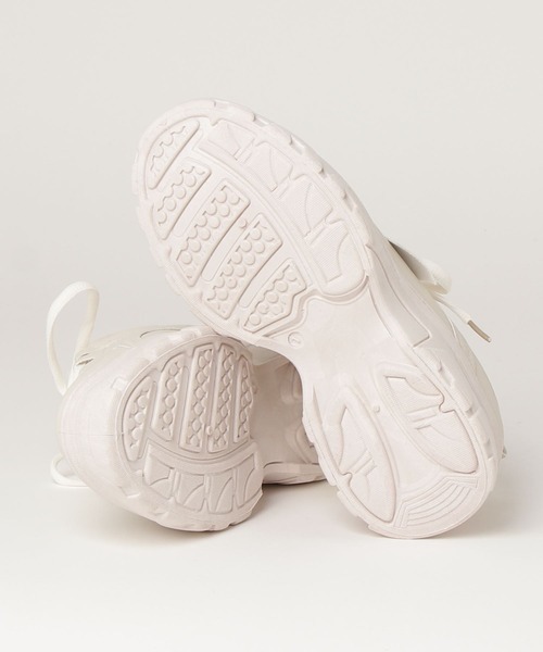 Auntie Rosa（アンティローザ）の「韓国風厚底スニーカー（スニーカー・レディース・アイボリー/ホワイト・35inch/36inch/38inch/37inch/39inch）」の13枚目の写真