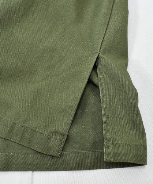 VINTAGE（ヴィンテージ）の「【ヴィンテージ古着】80's ミリタリー U.S.ARMY ユーティリティーシャツ（ミリタリージャケット・メンズ・カーキ・SMALL）」の8枚目の写真