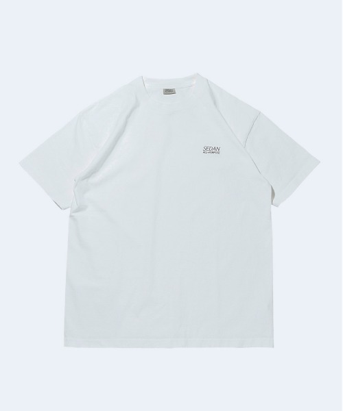 And A(アンドエー)の「SEDAN ALL-PURPOSE セダンオールパーパス / OG Logo S/S Tee オーバーサイズ ロゴ刺繍Tシャツ / SD23S-CT01(Tシャツ/カットソー・メンズ・ホワイト・LARGE/MEDIUM)」の5枚目の写真