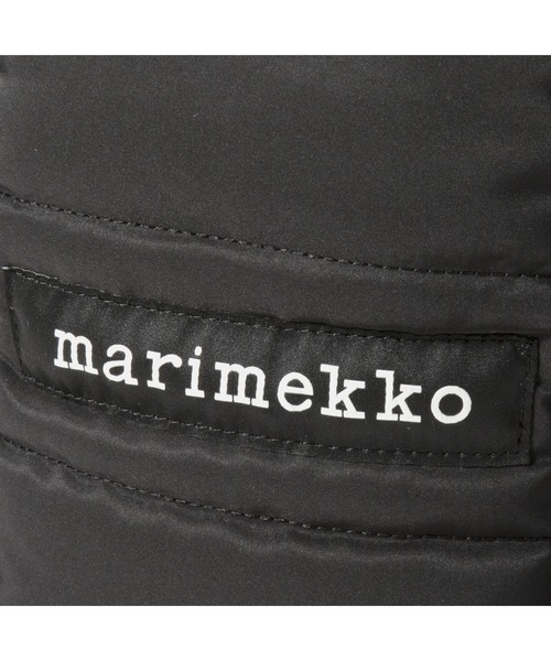 ECHELLE Liberte（エシェルリベルテ）の「Marimekko LOGO SHOULDER BAG マリメッコ ロゴ ショルダーバッグ（ショルダーバッグ・レディース・ブラック・FREE）」の6枚目の写真