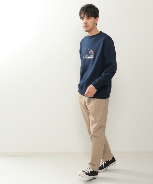 ikka（イッカ）の「GOKU楽パンツ EASY STRETCH イージー起毛（その他パンツ・メンズ・ブラック/ベージュ/グレー・M/L/XL/S）」の9枚目の写真