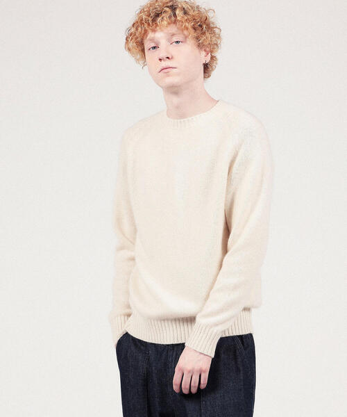 TOMORROWLAND セーター モヘヤ混 オフホワイト S