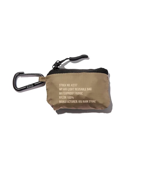 KiU(キウ)の「【KiU】WP AIR-LIGHT REUSABLE BAG K237(エコバッグ/サブバッグ・レディース・ブラック/ベージュ/グレー/カーキ・FREE)」の6枚目の写真