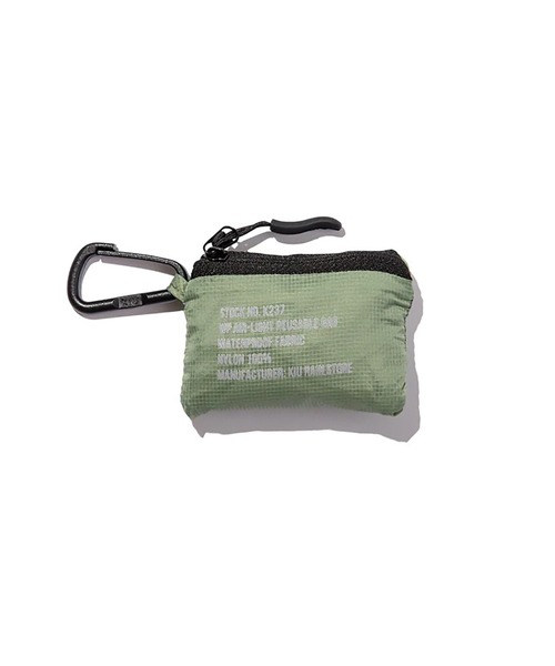 KiU】WP AIR-LIGHT REUSABLE BAG K237（エコバッグ/サブバッグ