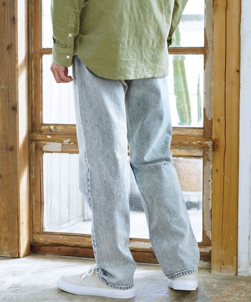 BAYFLOW（ベイフロー）の「【スタッフコラボ】ストレッチデニム テーパードパンツ 23SS（デニムパンツ・メンズ・ライトブルー/ブルー/インディゴブルー・SMALL/MEDIUM/LARGE）」の19枚目の写真