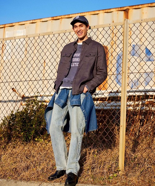 BAYFLOW（ベイフロー）の「【スタッフコラボ】ストレッチデニム テーパードパンツ 23SS（デニムパンツ・メンズ・ライトブルー/ブルー/インディゴブルー・SMALL/MEDIUM/LARGE）」の14枚目の写真