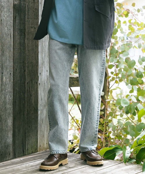 BAYFLOW（ベイフロー）の「【スタッフコラボ】ストレッチデニム テーパードパンツ 23SS（デニムパンツ・メンズ・ライトブルー/ブルー/インディゴブルー・SMALL/MEDIUM/LARGE）」の9枚目の写真