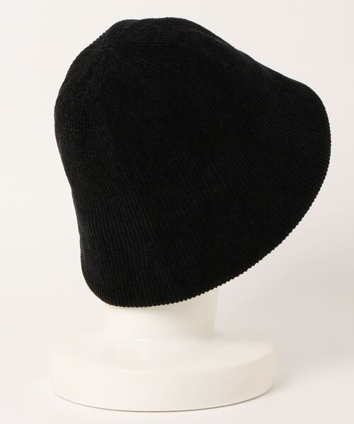 clear（クリア）の「コーデュロイバケットハット（ハット・レディース・アイボリー/ブラック・F）」の3枚目の写真