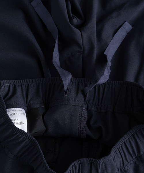 BRICK & SONS（ブリックアンドサンズ）の「ウールライク ストレッチワイドパンツ（スラックス・メンズ・ネイビー/ブラウン・S/M/L）」の8枚目の写真