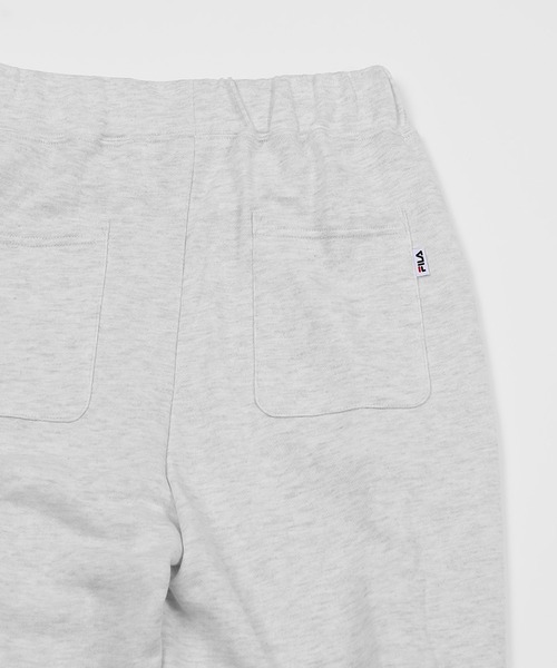 FILA(フィラ)の「FILA/フィラ ワンポイント ロゴ刺繍 ウエストゴム サイドスナップ ルーズシルエット イージーパンツ スウェットパンツ 裏毛(スウェットパンツ・メンズ・アッシュグレー/スミクロ/ケリー・S/M/L)」の11枚目の写真