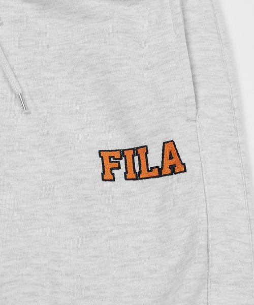 FILA(フィラ)の「FILA/フィラ ワンポイント ロゴ刺繍 ウエストゴム サイドスナップ ルーズシルエット イージーパンツ スウェットパンツ 裏毛(スウェットパンツ・メンズ・アッシュグレー/スミクロ/ケリー・S/M/L)」の10枚目の写真