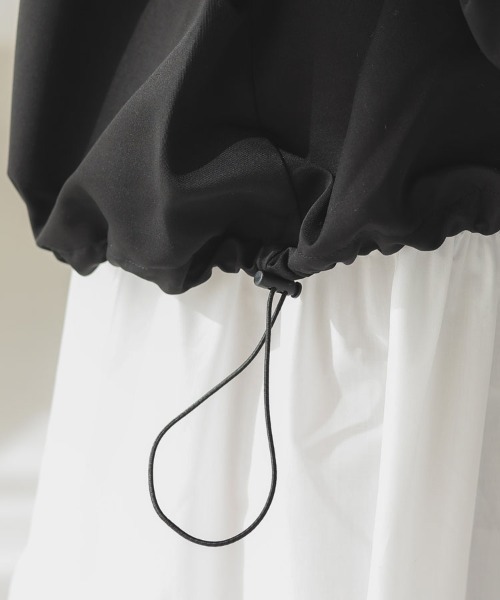 DONOBAN(ドノバン)の「モックフリルブルゾン(ブルゾン・レディース・ブラック・F)」の20枚目の写真