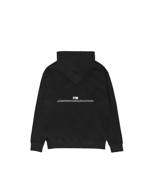 FTW（エフティダブリュー）の「FTW STANDARD LOGO HOODIE（パーカー・メンズ・ブラック/ブルー/アイボリー/ダークグリーン・LARGE/MEDIUM/SMALL）」の6枚目の写真