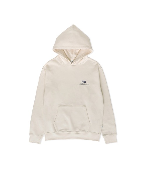FTW（エフティダブリュー）の「FTW STANDARD LOGO HOODIE（パーカー・メンズ・ブラック/ブルー/アイボリー/ダークグリーン・LARGE/MEDIUM/SMALL）」の16枚目の写真
