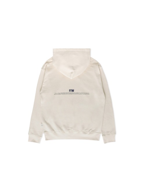 FTW（エフティダブリュー）の「FTW STANDARD LOGO HOODIE（パーカー・メンズ・ブラック/ブルー/アイボリー/ダークグリーン・LARGE/MEDIUM/SMALL）」の17枚目の写真