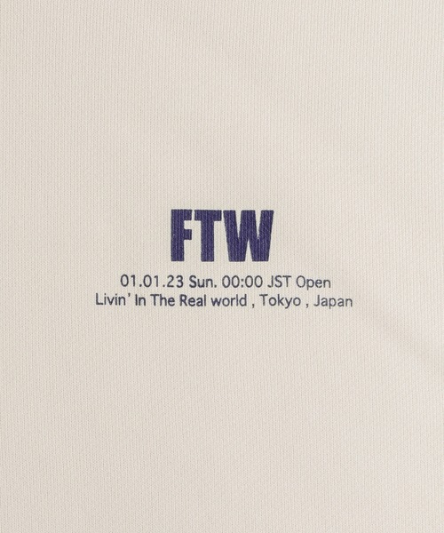 FTW（エフティダブリュー）の「FTW STANDARD LOGO HOODIE（パーカー・メンズ・ブラック/ブルー/アイボリー/ダークグリーン・LARGE/MEDIUM/SMALL）」の20枚目の写真