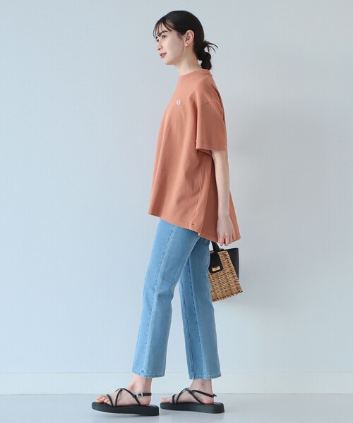 Ray BEAMS(レイビームス)の「Ray BEAMS / Wシーム デニム パンツ(デニムパンツ・レディース・ライトブルー/ブルー系その他3・0/1)」の7枚目の写真