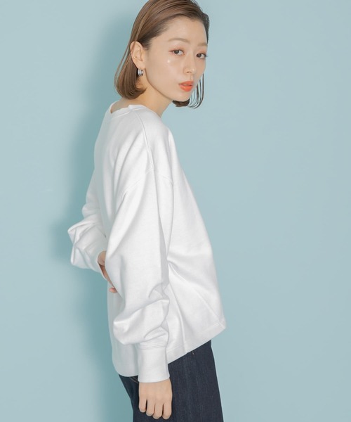 Champion(チャンピオン)の「『別注』Champion×Sonny Label ロゴスウェット(スウェット・レディース・ラベンダー/ネイビー/ホワイト/ホワイト系その他/グレー・FREE)」の11枚目の写真