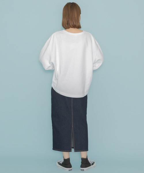 Champion(チャンピオン)の「『別注』Champion×Sonny Label ロゴスウェット(スウェット・レディース・ラベンダー/ネイビー/ホワイト/ホワイト系その他/グレー・FREE)」の14枚目の写真