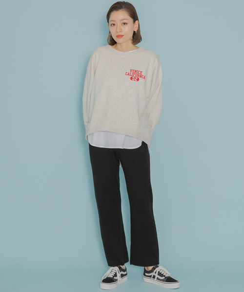 Champion(チャンピオン)の「『別注』Champion×Sonny Label ロゴスウェット(スウェット・レディース・ラベンダー/ネイビー/ホワイト/ホワイト系その他/グレー・FREE)」の20枚目の写真