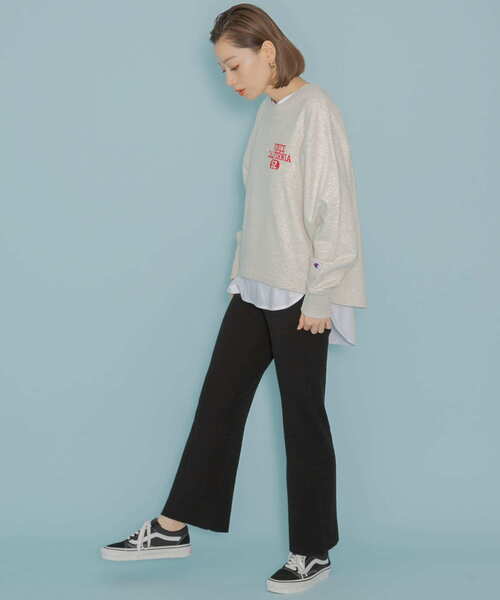 Champion(チャンピオン)の「『別注』Champion×Sonny Label ロゴスウェット(スウェット・レディース・ラベンダー/ネイビー/ホワイト/ホワイト系その他/グレー・FREE)」の21枚目の写真