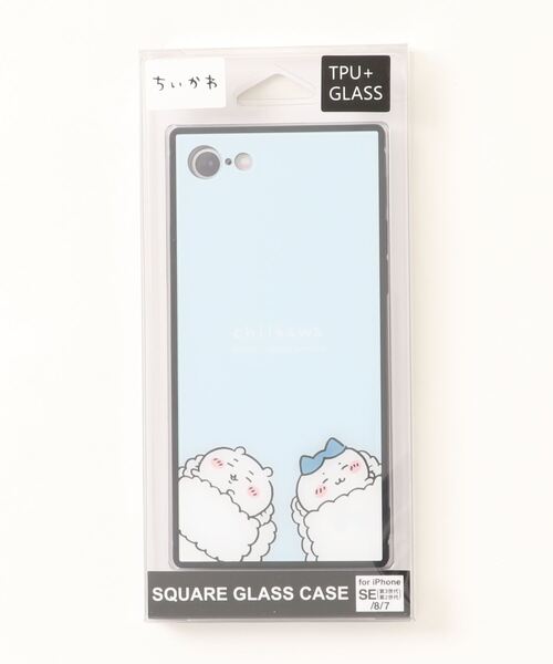 ちいかわ iPhone SE(第3世代/第2世代)/8/7 対応 スクエアガラス