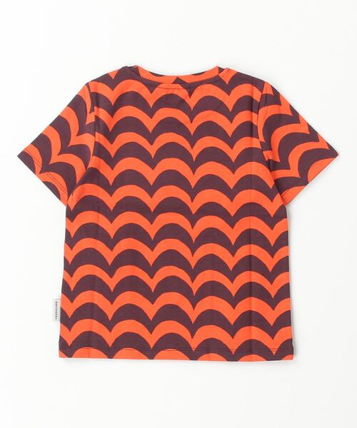 marimekko（マリメッコ）の「Mini Laine / Soida t-shirt（Tシャツ/カットソー・キッズ・レッド・92/104）」の2枚目の写真