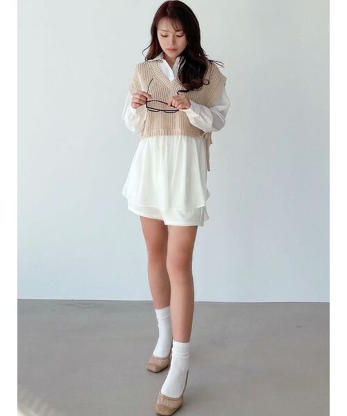 RESEXXY（リゼクシー）の「ポイントメッシュパンプス（パンプス・レディース・ブラック/ベージュ・SMALL/MEDIUM/LARGE）」の13枚目の写真