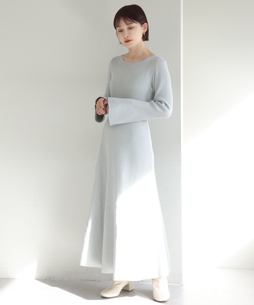 one after another NICE CLAUP（ワンアフターアナザーナイスクラップ）の「マルチウェイセットワンピース　2023SS（ワンピース・レディース・グレー/アイボリー/ピンク・FREE）」の12枚目の写真